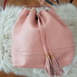 Drawstrings bag crossbody